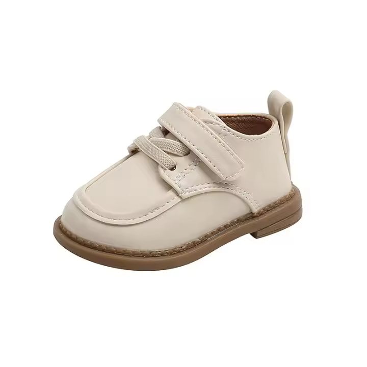 2025 otoño nuevos zapatos de bebé niñas bebé de suela suave pequeños zapatos de cuero niños zapatos de niño - 1