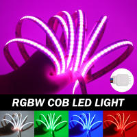 Tira de luces LED COB RGBW RGBWW, cinta Flexible de diodo de Color de ensueño, 24V, 12MM, 672LED/m, IP20, FOB, 10M, decoración de retroiluminación de TV - details 3