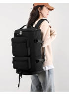 Mochila de gran capacidad para viajes con diseño de hoja y camuflaje para mujer bolsa de gimnasio para entrenamiento de yoga y fitness almacenamiento de zapatos bolsa de fin de semana - details 16