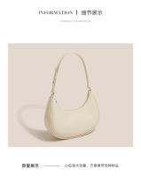 Bolso de media luna para las axilas Bolso de hombro premium para mujer Bolso de temperamento - details 9