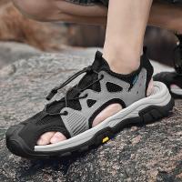 Sandalias huecas informales para hombre, zapatos de verano - details 5