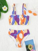 Bikini de cintura alta, Tre 2025 para mujer, conjunto de Bikini Bandeau Sexy para mujer, Tre de natación de playa brasileño para mujer - details 29