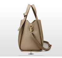 Cuero suave bolso de las mujeres bolso cesta de verduras de las mujeres bolso de hombro de alta gama crossbody atmósfera versátil cubo hombro - details 19
