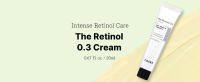 cosrx the retinol 0.1% cream perfect for beginners vitamin e panthenol firm wrinkles plump dull