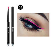 Bolígrafo de Delineador de Ojos de Doble Cabeza Resalado de Perla Blanca y Rosa - details 14