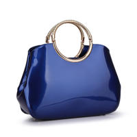 Bolso de mujer 2025 nueva moda portátil bolso de charol bolso de cena bolso de boda nupcial bolso de mensajero de hombro - details 0