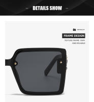 Toyear-gafas de sol cuadradas de diseñador de marca clásica para mujer, lentes de sol de tendencia, moda Vintage, lujo, diamante, Marco grande, UV400, 2023 - details 14
