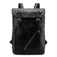 Mochila vintage de cuero impermeable para hombre, bolso de hombro para ordenador portátil de 15,6 pulgadas, para estudiantes universitarios - details 20
