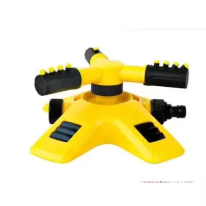 Cabezal de aspersor giratorio automático, aspersor giratorio de tres vías, 360 grados para riego de guarderia - 1