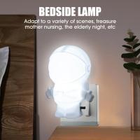 Luz LED Nocturna de Astronauta Mesita de Noche Lámpara para Dormir Enchufe Estadounidense - details 4