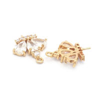 Colgante de Abalorio de Cuentas de Medio Agujero de Oro 18K Material de Metal de China - details 87