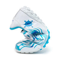 Zapatos de fútbol de velcro para niños estudiantes de primaria y secundaria, zapatos de entrenamiento al aire libre para uñas rotas, zapatos deportivos para jóvenes - details 1