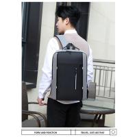 Mochila De Negocios impermeable para hombre, morral escolar con USB de 15,6 pulgadas, para ordenador portátil, de gran capacidad - details 3