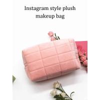 Bolsa de Maquillaje de Peluche Portátil Color Sólido, Bolsa de Higiene con Cremallera, Ideal para Viajes - details 2