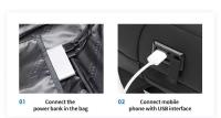 Nuevo Mochilas Escola antirrobo con carga USB, mochila impermeable para ordenador portátil para hombre - details 10