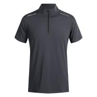 Verano polo de los hombres de deportes casuales de hielo fresco tejido de manga corta transpirable adecuado para la aptitud polo elástico - details 20