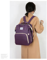 Gran capacidad, multifunción, conveniente cuna plegable, bolso de mamá, mochila de alta gama. - details 20