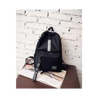 Mochila de nailon de estilo Preppy para estudiantes, bolso escolar informal de Color sólido, grande, de viaje para adolescentes - details 14