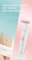 Kemei-Afeitadora eléctrica inalámbrica para mujer, maquinilla de afeitar recargable de una hoja, recortadora de Bikini, piernas, axilas, depilación de cuerpo público, indolora - details 2