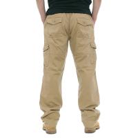 Pantalones Cargo para Hombres 100% Algodón Cintura Elástica, Múltiples Bolsillos, Listos para la Aventura al Aire Libre - details 10