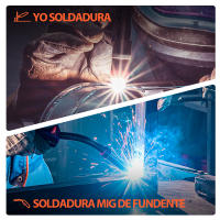 HZXVOGEN Máquina de Soldar Semi-automática MIG145 Soldadura de Hierro Sin Gas Portátil - details 3