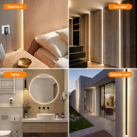 GAHADA Tira de LED COB Neón con Interruptor de Sensor PIR 320LEDs/m, Impermeable IP67, Gel de Sílice - details 5