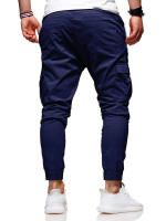 2025 pantalones largos deportivos informales con cordón elástico tridimensional, cansados, holgados, para correr, Otoño e Invierno - details 5