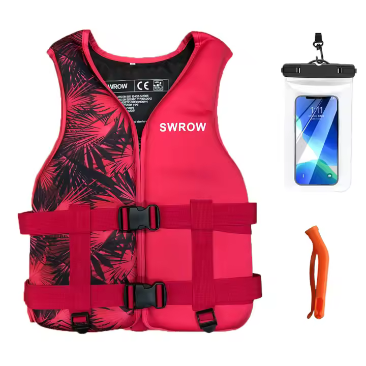 Chaleco Salvavida para adultos, Salvavida para kayak, Surf, Jet ski, lanchas, Balsa de Rescate, Barco, Wakeboard, pesca, Nación, Rescate a la deriva - 1