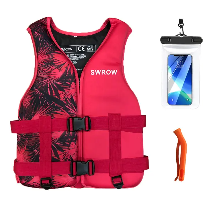 Chaleco Salvavida para adultos, Salvavida para kayak, Surf, Jet ski, lanchas, Balsa de Rescate, Barco, Wakeboard, pesca, Nación, Rescate a la deriva - 1