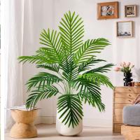 Palmera de Plástico Verde Planta Falsa Tropical para Decoración de Jardín Doméstico - details 9