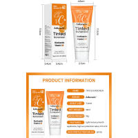 SPF40 Crema Hidratante con Color VC Maquillaje Refrescante para la Piel Protección UV Anti-Envejecimiento Protector Solar de Larga Duración - details 6