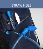 Mochila de escalada para acampar con cubierta para lluvia, gran capacidad, deportes al aire libre, senderismo, montañismo, paquete de hidratación - details 3