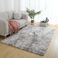 Alfombra Gris para Sala de Estar Alfombra de Peluche para Dormitorio Alfombras Suaves de Terciopelo para Decoración del Hogar Alfombra Antideslizante para Habitación de Niños - details 12