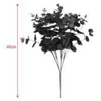 Planta de flor negra Artificial, decoración de fiesta de boda, 20 cabezas - details 6