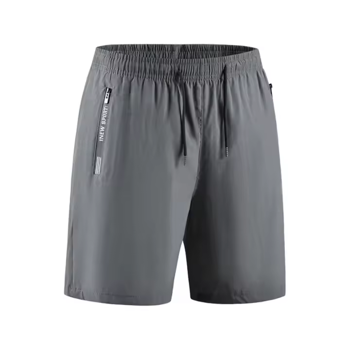 Pantalones Cortos de Seda de Hielo para Hombre Ligeros, Transpirables, Adecuados para Exteriores de Verano - 1