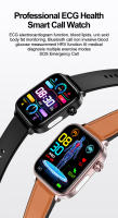 Reloj inteligente ET570, dispositivo con detección de frecuencia cardíaca, Bluetooth, llamada, función SOS, entrenamiento respiratorio, HD, novedad de 2024 - details 0