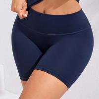 Shorts de Yoga de Cintura Alta para Mujeres Secado Rápido, A Prueba de Levantamientos, Adecuados para Ciclismo y Gimnasio Negro - details 15