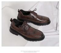 Vestido de cuero de fibra ultrafina de alta calidad y zapatos Oxford para hombre, estilo informal de oficina de negocios, zapatos formales suaves y cómodos - details 7