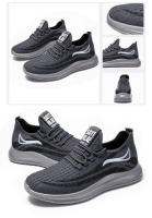 Zapatos de trabajo de chef transpirables y resistentes a los olores, trabajo de pie a largo plazo, sin pies cansados, zapatos casuales de uso común para hombres, zapatos deportivos transpirables y antideslizantes. - details 12
