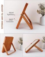 Espejo de Escritorio de Madera Ajustable Belleza Natural para Maquillaje Hecho en China - details 1