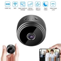 Cámara de Seguridad IP 1080p HD Mini de Pared Enchufada Grabadora de Voz Inalámbrica - details 0