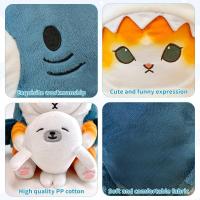 Mineup Gato Peluche, Juguete de Gato Tiburón, 20cm - details 5