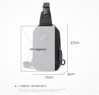 Bolsa de Pecho Anti-Robo Mini Bolsa de Cruzado Multifuncional para Deportes al Aire Libre - details 3