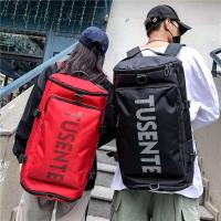 Bolso de hombro para viaje de negocios de gran capacidad, bandolera deportiva, mochila de gimnasio, bolsa de viaje con bolsillo independiente para zapatos - details 11