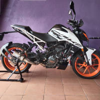 Tubo de escape de motocicleta KTM DUKE 200 2021-2023 Middle Pipe de enlace RC200 - details 6