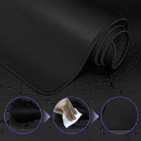 Alfombrilla de ratón negra para juegos, alfombrilla de ratón grande para juegos, alfombrilla de ratón de escritorio para PC, alfombrilla de ratón con teclado, alfombrilla de ratón para ordenador - details 0