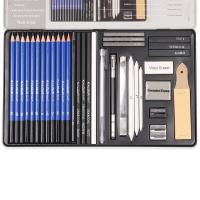 Lápiz y Juego de Dibujo para Arte  Set de Herramientas de Pintura al Agua Lápiz Metálico de 36 Piezas para Artistas - details 7