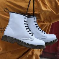 Botas de Cuero Genuino para Hombres Estilo Británico Clásico de Seis Agujeros - details 7