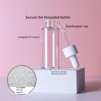 Botellas cuentagotas de aceite esencial de 20-50 ml, botellas recargables de plástico blanco, envases de líquidos cosméticos vacíos - details 11