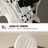 Primavera nuevos niños zapatos casuales para correr antideslizante de suela suave niños bebé lindo de dibujos animados papá zapatos niñas - details 4